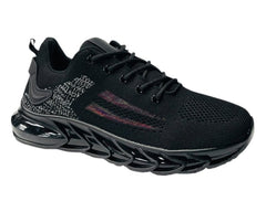 Breathable Knit Sports Lace Up Trainers - Trainers - British D'sire