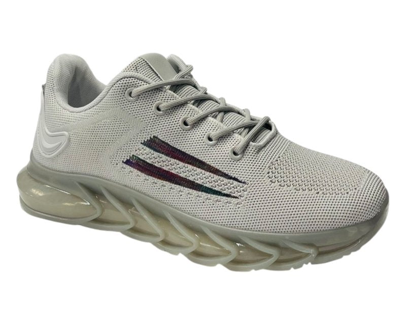 Breathable Knit Sports Lace Up Trainers - Trainers - British D'sire
