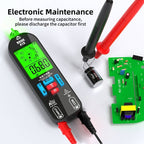 BSIDE A1X Charging Model Mini Digital Electric Pen Intelligent Automatic Merit Multimeter, Specification: Standard - British D'sire