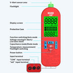 BSIDE A2 Charging Model Mini Digital Auto - Ranging Pencil Multimeter, Specification: With Tool Pack - British D'sire