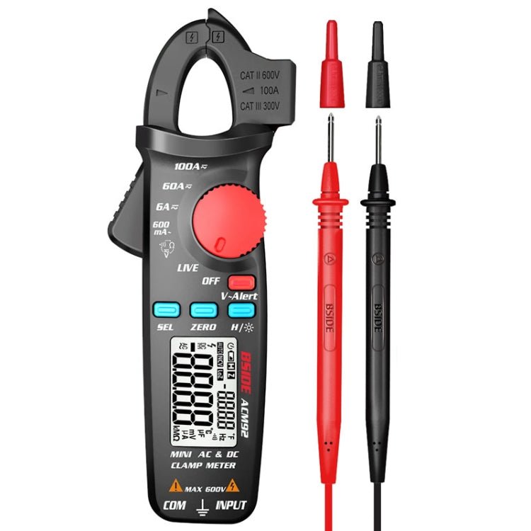BSIDE ACM92 Digital Clamp Multimeter Current And Voltage Tester - British D'sire Main image