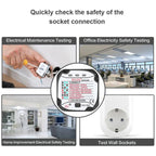 BSIDE AST01 Plug Power Tester Electrical Socket Detector US Plug - British D'sire