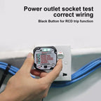 BSIDE AST01 Plug Power Tester Electrical Socket Detector US Plug - British D'sire