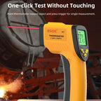 BSIDE H1 550 Degree Celsius Infrared Thermometer Handheld Non - Contact Thermometer - British D'sire