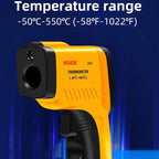BSIDE H1 550 Degree Celsius Infrared Thermometer Handheld Non - Contact Thermometer - British D'sire