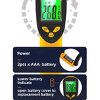 BSIDE H1 550 Degree Celsius Infrared Thermometer Handheld Non - Contact Thermometer - British D'sire