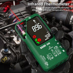 BSIDE S30 Smart Color Screen Infrared Temperature Measurement Multimeter(Red) - British D'sire