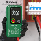 BSIDE S30 Smart Color Screen Infrared Temperature Measurement Multimeter(Red) - British D'sire