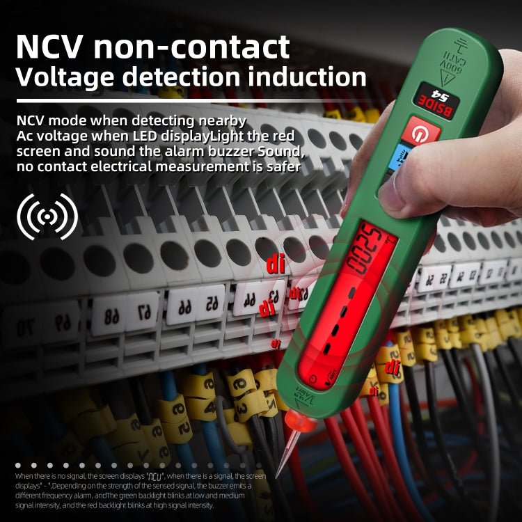 BSIDE S4 AC Voltage Induction Charging Smart Pen(Extra Sharp Nib) - British D'sire