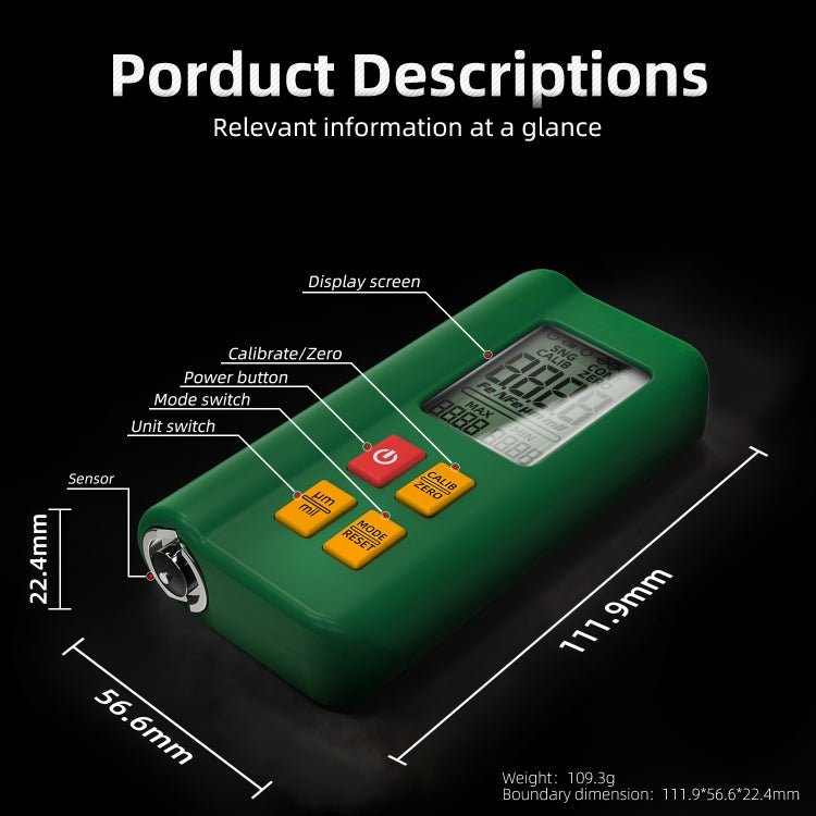 BSIDE T2 High Precision Coating Thickness Gauge Secondary image