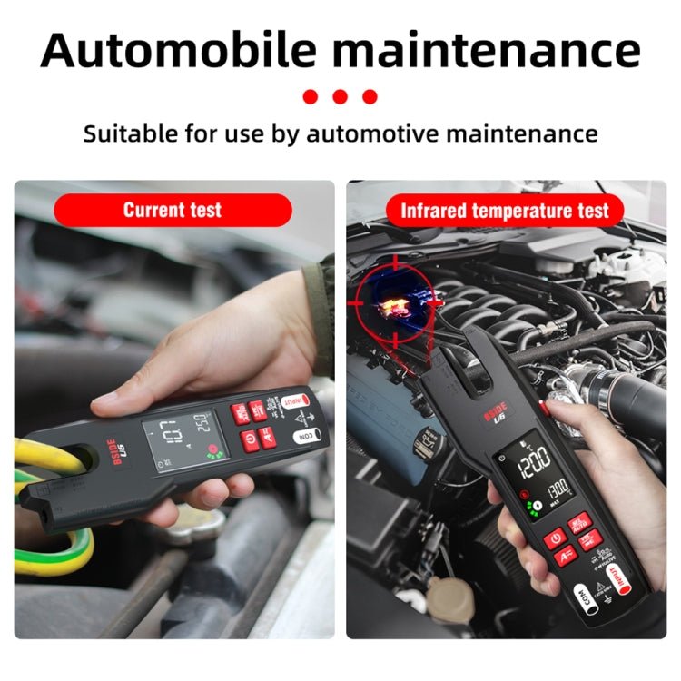 BSIDE U6 AC/DC Clamp - on Infrared Temperature Measurement Multimeter - British D'sire