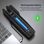 BSIDE U6X AC/DC Clamp - on Infrared Temperature Measurement Multimeter - British D'sire