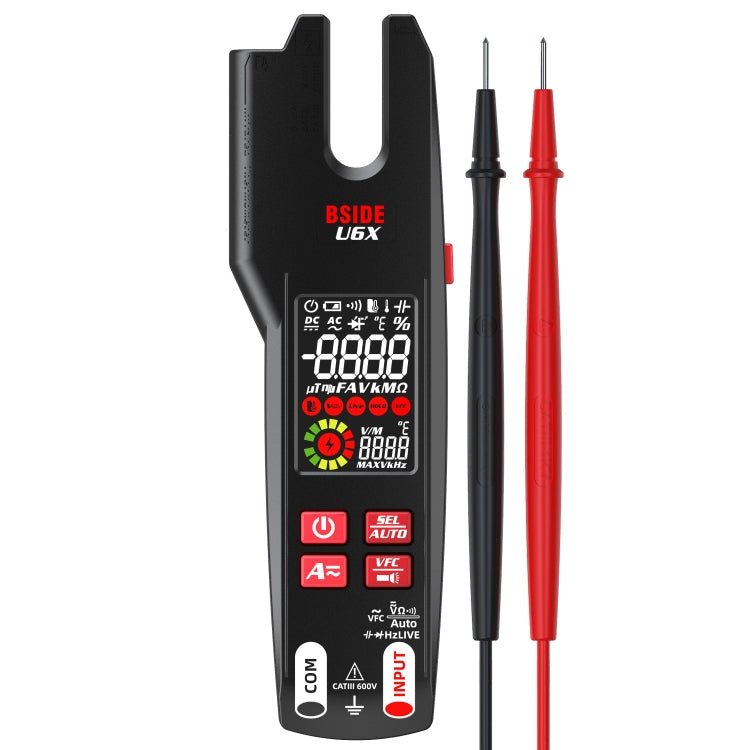 BSIDE U6X AC/DC Clamp - on Infrared Temperature Measurement Multimeter - British D'sire Main image