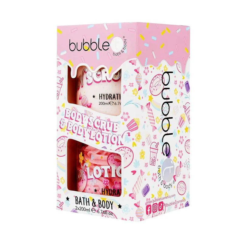 Bubble T Cosmetics Sweetea Body Scrub & Body Lotion Gift Set (2 x 200ml) Secondary image