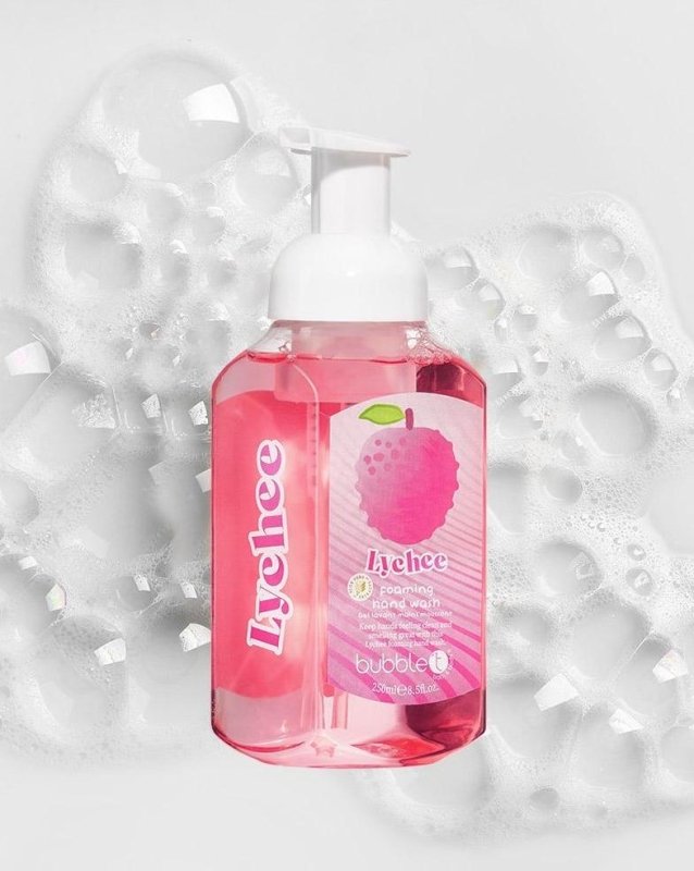 Bubble T TasTEA Edition Lychee Foaming Hand Wash (250ml) - Hand wash - British D'sire