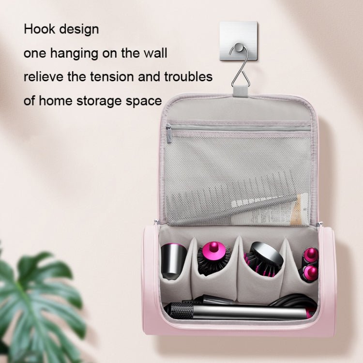 BUBM For Dyson Hair Dryer Curling Device Accessories Storage Bag(Dark Green) - British D'sire