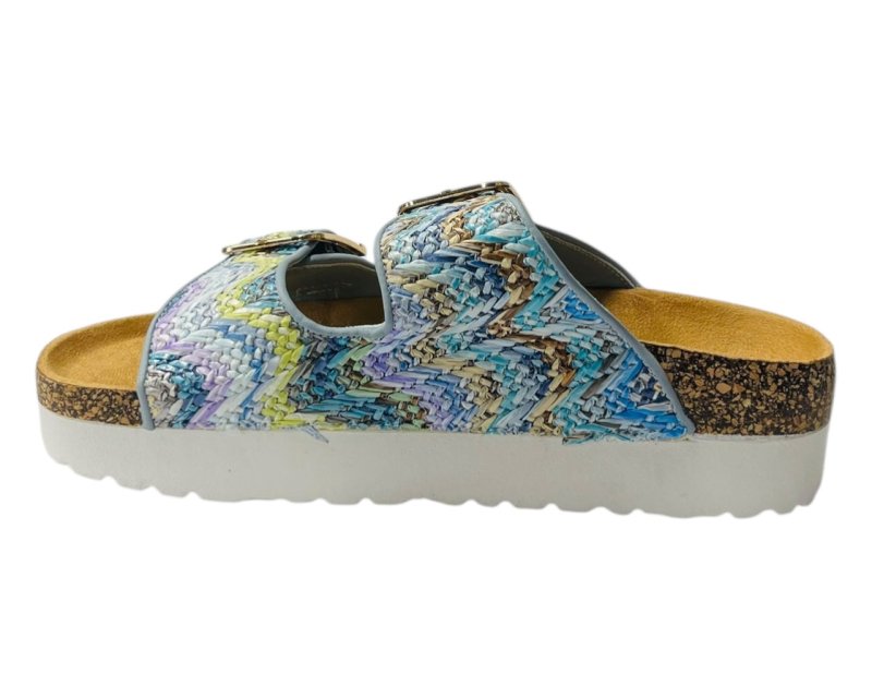Buckle Strap Flatform Sandals - Sandals - British D'sire