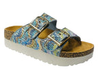 Buckle Strap Flatform Sandals - Sandals - British D'sire