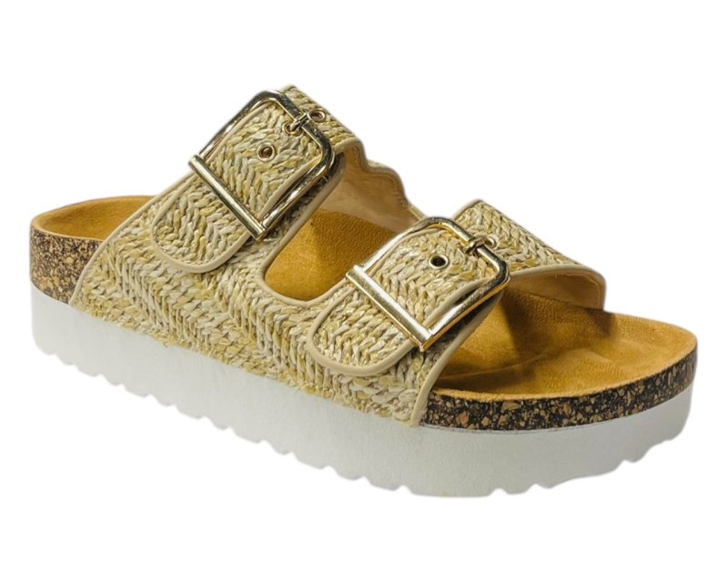 Buckle Strap Flatform Sandals Secondary image
