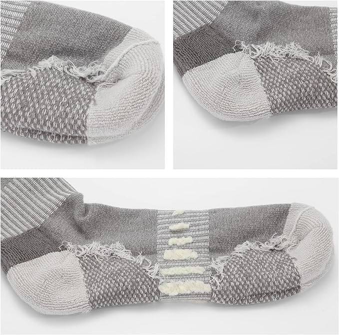 BUDERMMY Mens Socks Cushioned Work Socks Walking Socks Womens Crew Athletic Socks for Outdoor Hiking Trainer Running - Men's Socks - British D'sire