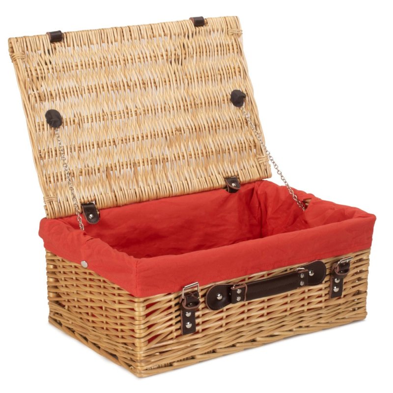Buff 45cm Picnic Basket - Empty Picnic Baskets - British D'sire Main image