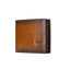 BULL CAPTAIN 05 Men Leather Wallet Anti - Theft Multi - Card Bit Soft Cowhide Wallet, Colour: Yellow Brown - British D'sire
