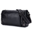 BULL CAPTAIN HKDJB - 001 Cowhide Messenger Bag Sports Men Single - shoulder Bag, Colour: Black - British D'sire