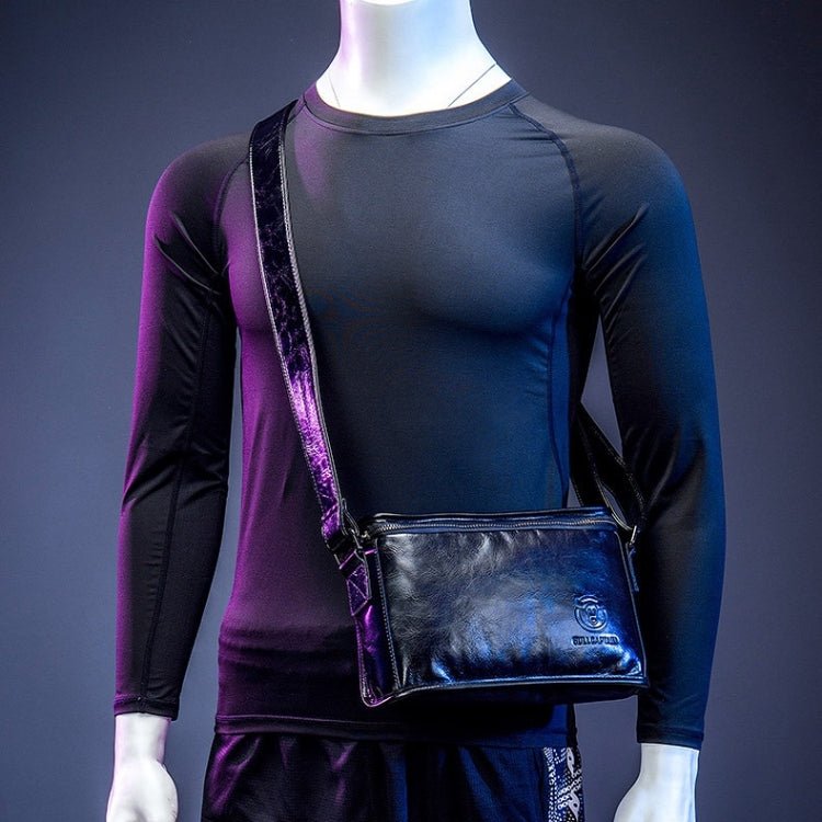 BULL CAPTAIN Leather Shoulder Messenger Bag For Men(Brown) - British D'sire