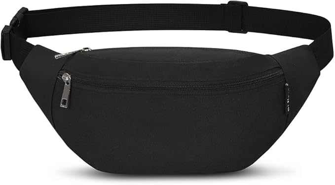 Bumbags and Fanny Packs for Men Women Hiking Running Travel Waterproof Waist Bag Walking Dog Outdoor Sport for Ladies Boys - Hiking Waist Packs - British D'sire Main image