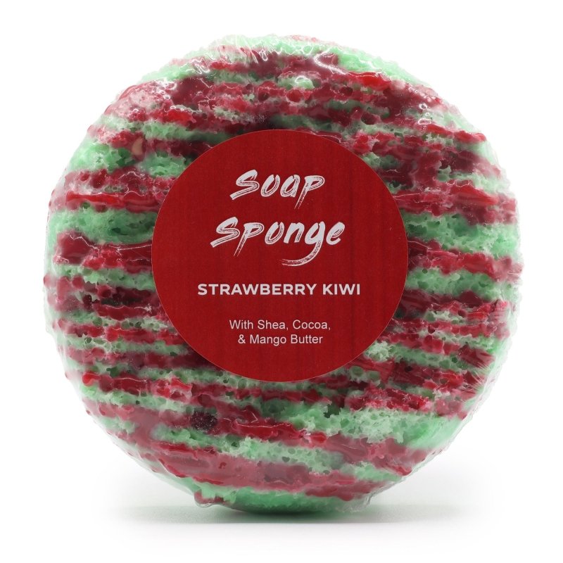 Butter Bubble Soap - Strawberry Kiwi - Butter Bubble Soap Sponges - British D'sire Main image
