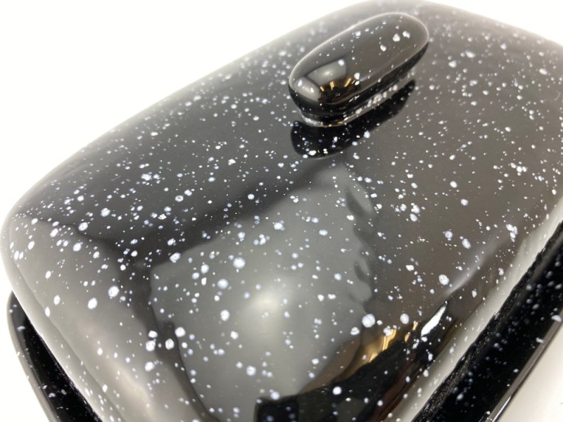 Butter Dish in Speckled Black - Butter Dish - British D'sire