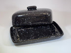 Butter Dish in Speckled Black - Butter Dish - British D'sire
