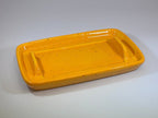 Butter Dish with White Lid Yellow Spots - Butter Dish - British D'sire