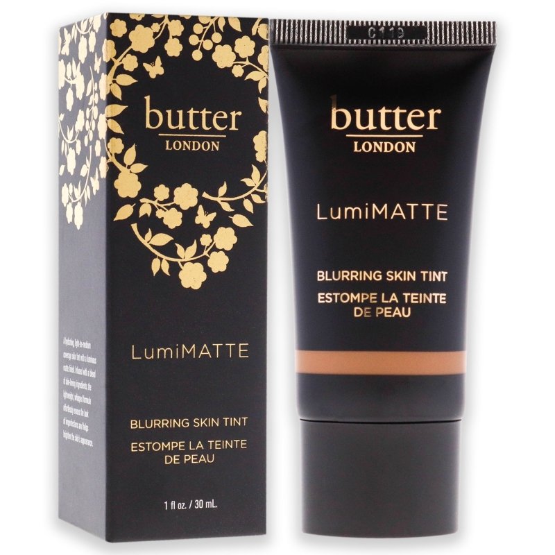 Butter London - Lumimatte Blurring Skin Tint - Deep for Women - 1 oz Foundation - Foundation - British D'sire