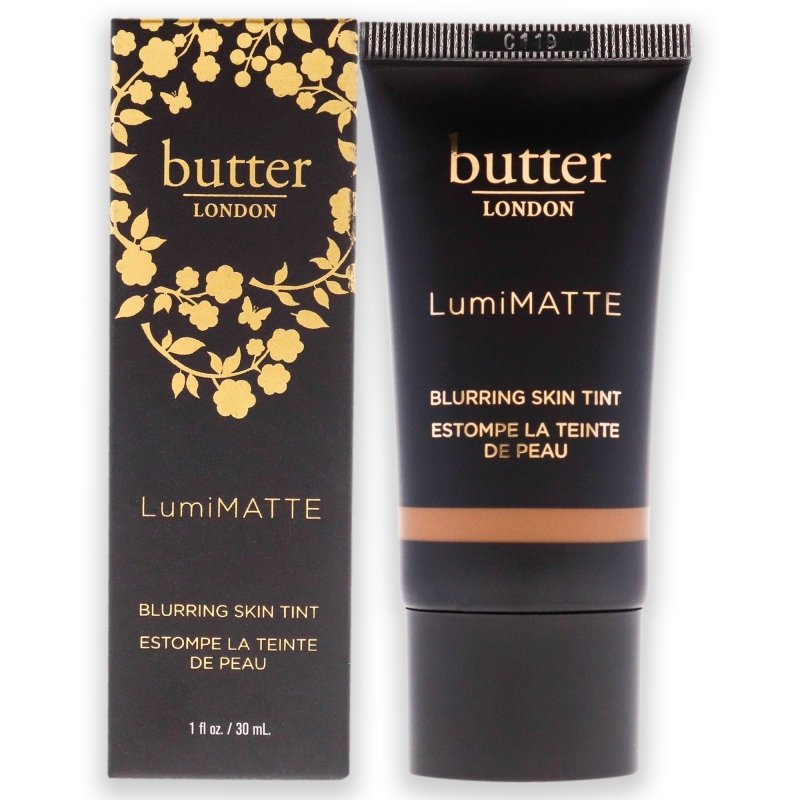 Butter London - Lumimatte Blurring Skin Tint - Deep for Women - 1 oz Foundation - Foundation - British D'sire