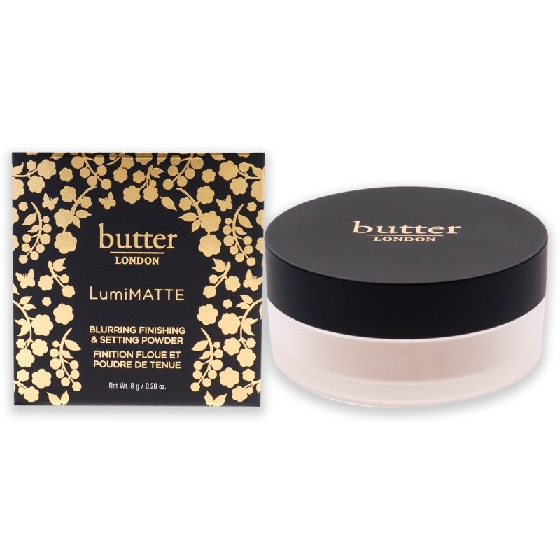 Butter London - Lumimatte Finishing and Setting Powder - Porecelain Light for Women - 0.28 oz Powder - Powder - British D'sire Main image