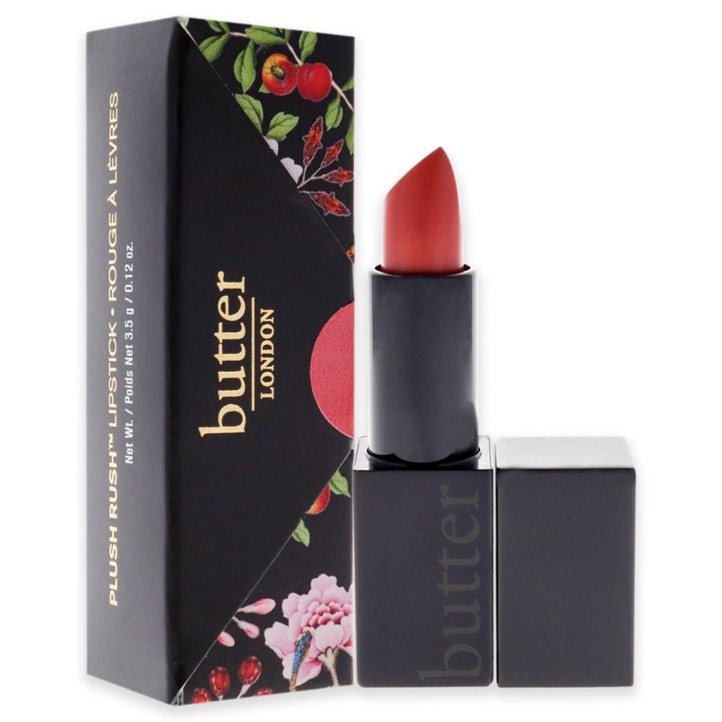 Butter London - Plush Rush Lipstick - Playful for Women - 0.12 oz Lipstick - Lipstick - British D'sire