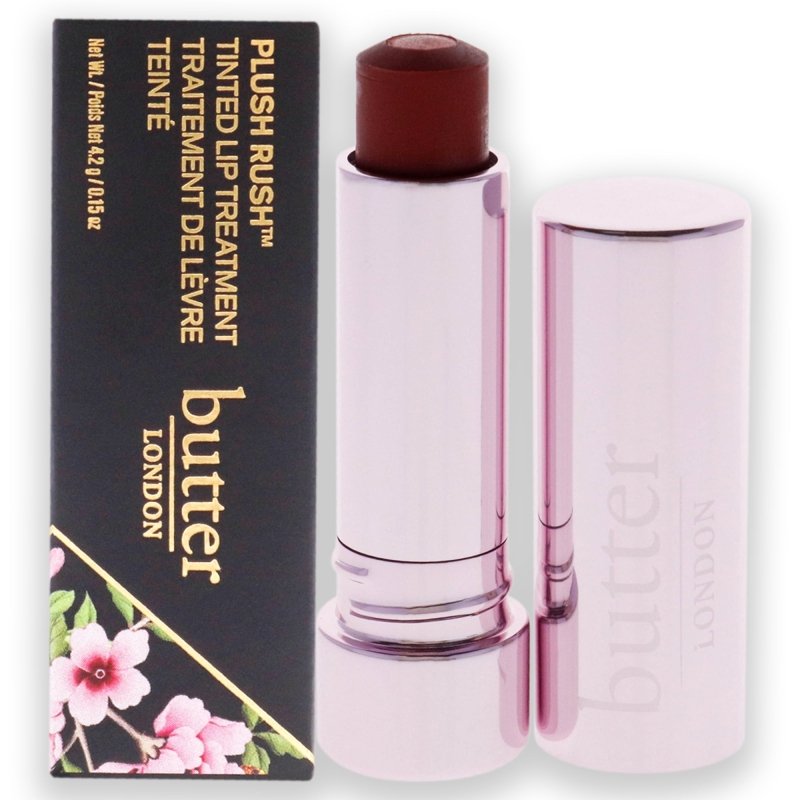 Butter London - Plush Rush Tinted Lip Treatment - Double Down for Women - 0.15 oz Lip Treatment - Lip Treatment - British D'sire Main image
