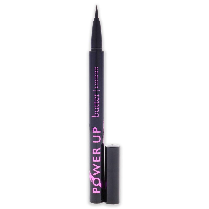 Butter London - Power Up All Day Wear Liquid Eyeliner - Power Black for Women - 0.016 oz Eyeliner - Eyeliner - British D'sire