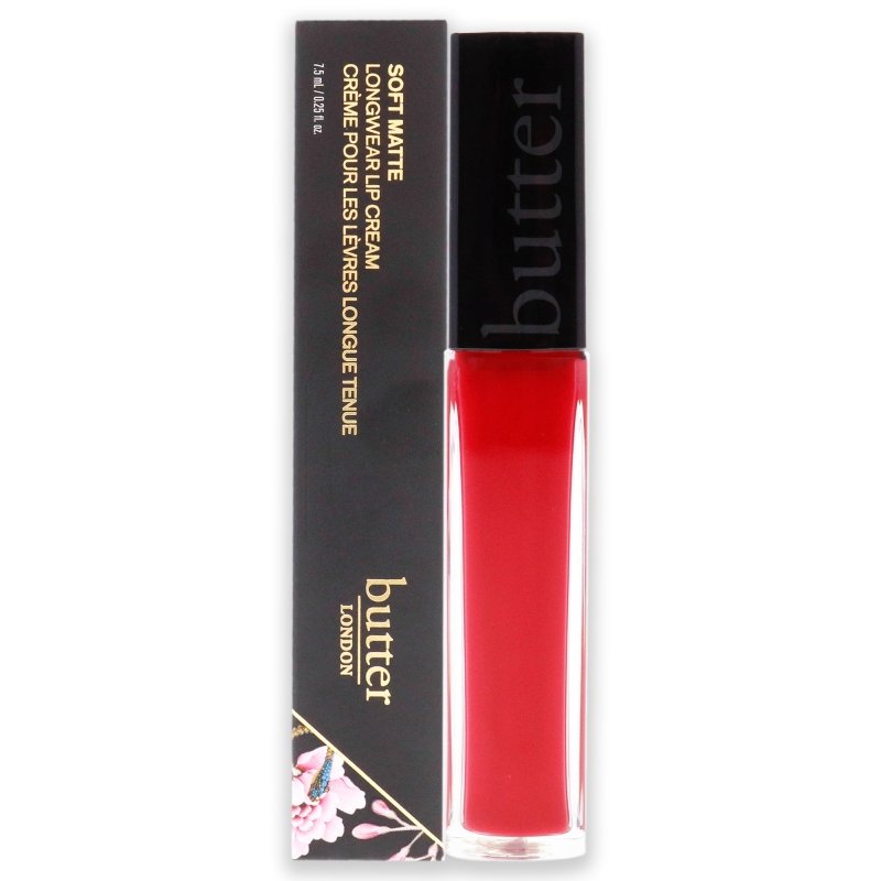 Butter London - Soft Matte Long Wear Lip Cream - Bossy Boots for Women - 0.25 oz Lipstick - Lipstick - British D'sire Main image
