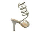 Butterfly Rhinestone Snake Anklet High Heel Sandals - Heels - British D'sire