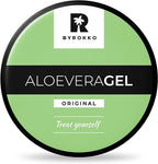 BYROKKO Aloe Vera Gel (215 ml), Fast-Absorbing After-Tanning Cooling Gel, Deeply Hydrates, Regenerates and Prevents Peeling, Natural Aftersun Skincare rich with Vitamins and Minerals - British D'sire