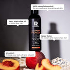BYROKKO Shine Brown Premium Tanning Accelerator Peach Oil SPF6 (150 ml), Tan Accelerator for Sunbed & Outdoor Sun, Natural Ingredients. Almond Oil, Olive Oil, Vitamin E, Cacao Butter - British D'sire