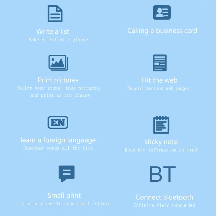 C15 Mini Student Bluetooth Inkless Photo Label Thermal Printer, Spec: Green+10 Paper - British D'sire