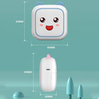 C26 Mini Portable Bluetooth Photo Label Thermal Printer, Spec: Blue+5 Paper+5 Stickers+3 Color Paper - British D'sire
