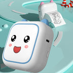 C26 Mini Portable Bluetooth Photo Label Thermal Printer, Spec: Pink+5 Stickers - British D'sire