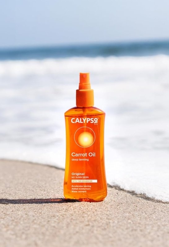 Calypso Original Carrot Oil | No SPF | Accelerates tanning | No Self tan | 200ml Secondary image