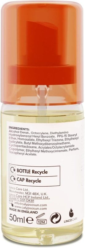 Calypso Scalp Protection Spray SPF50 | High protection for Scalp and Parting | 50 ml | CALD50SCA, Transparent Secondary image