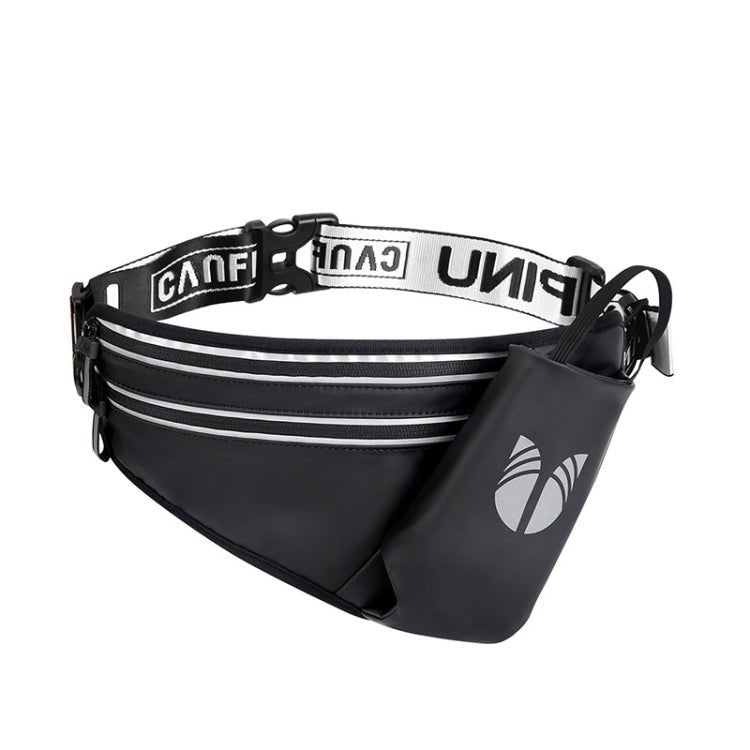 CAN FLY YIPINU Outdoor Fitness Water Bottle Mobile Phone Storage Waist Bag(Black) - British D'sire Main image