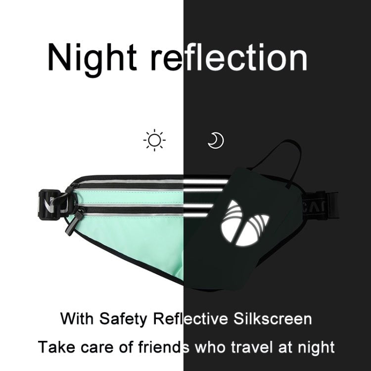 CAN FLY YIPINU Outdoor Fitness Water Bottle Mobile Phone Storage Waist Bag(Green) - British D'sire